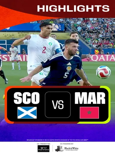 SCO Vs MAR | Highlights | FIFA World Cup 2026