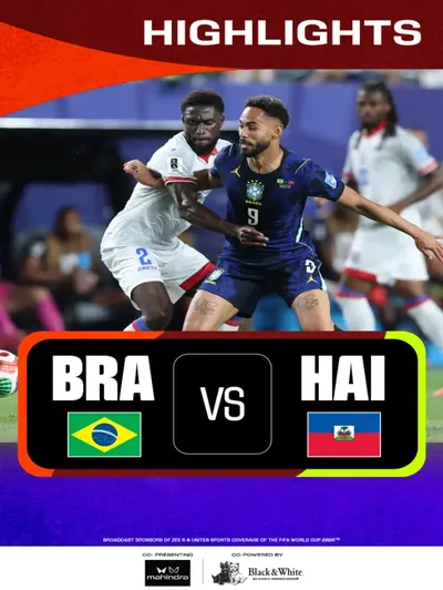 BRA Vs HAI | Highlights | FIFA World Cup 2026