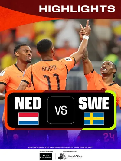 NED Vs SWE | Highlights | FIFA World Cup 2026
