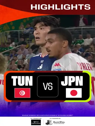 TUN Vs JPN | Highlights | FIFA World Cup 2026