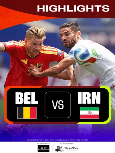 BEL vs IRN | Highlights | FIFA World Cup 2026