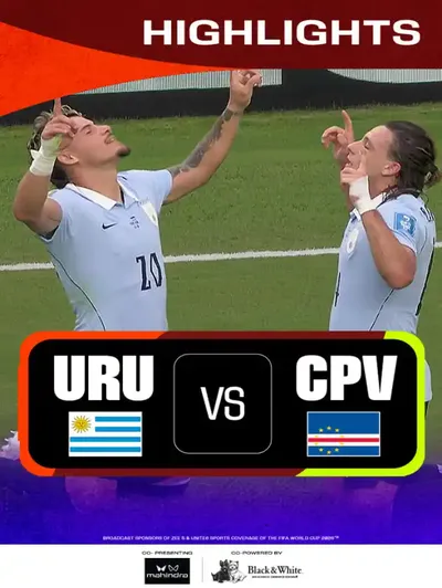 URU Vs CPV | Highlights | FIFA World Cup 2026