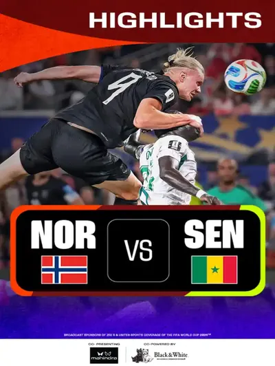 NOR Vs SEN | Highlights | FIFA World Cup 2026