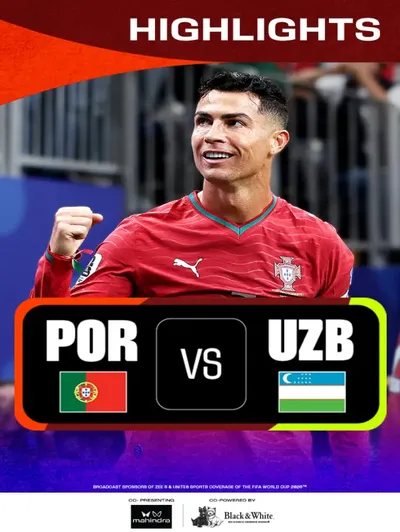 POR Vs UZB | Highlights | FIFA World Cup 2026