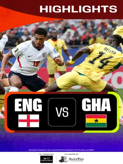 ENG Vs GHA | Highlights | FIFA World Cup 2026
