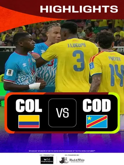 COL Vs COD | Highlights | FIFA World Cup 2026