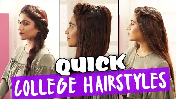 Quick College Hairstyles | Hairstyle Tutorial