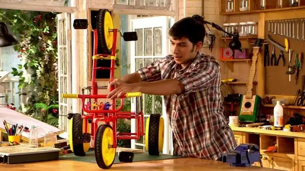 Learn how to make a forklift