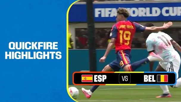 ESP Vs BEL | Quickfire Highlights | FIFA World Cup 2026