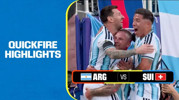ARG Vs SUI | Quickfire Highlights | FIFA World Cup 2026