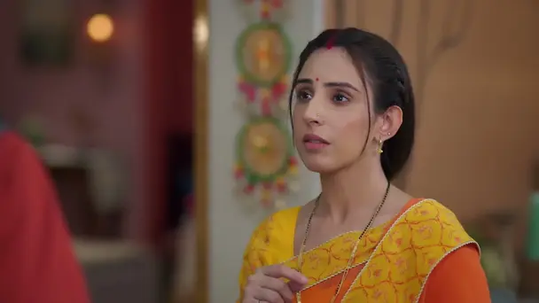 Radha Shares Good News with Babuji