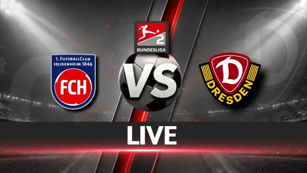 FC Heidenheim Vs Dynamo Dresden