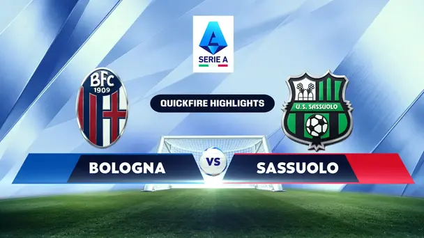 BOL Vs SAS | QUICK HLS | Serie A’26