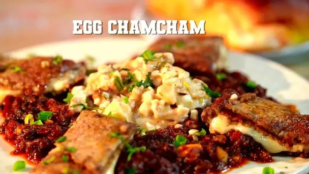 New Delhi's Popular Pizza Samosa