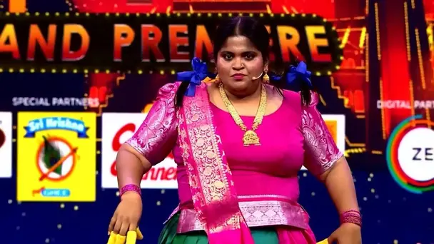 Junior Tiger Prabhakar on the Stage