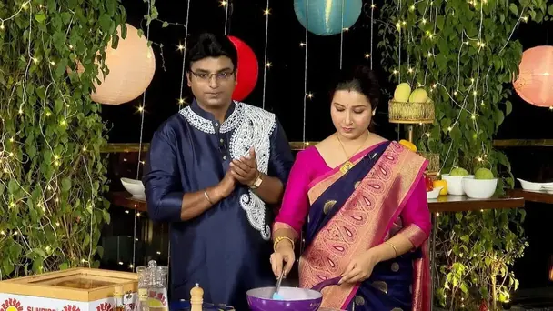 Chef Riju Prepares Delectable Main Courses