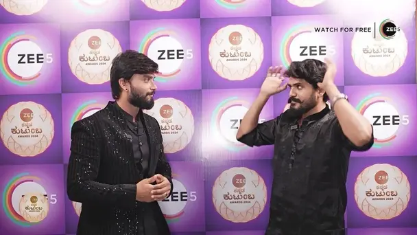 The Actors Have Fun Enacting Movie Names | Zee Kannada Kutumba Awards 2024