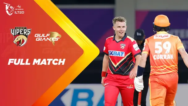 DV vs GG - DP World ILT20 Season 3 - Match Replay