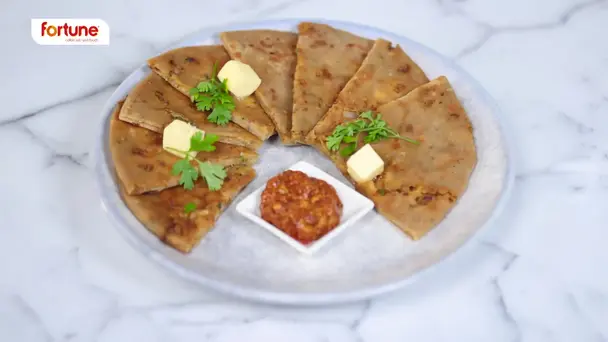 Chicken Makhani Cheese Paratha 
