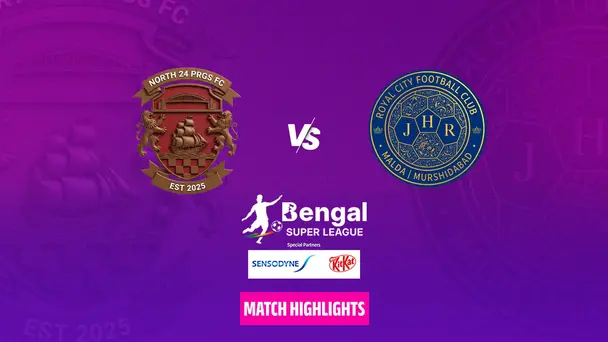 North 24 Parganas Fc Vs Jhr Royal City Fc Malda - Highlights