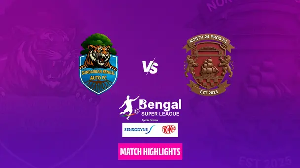 Sundarban Bengal Auto Fc Vs North 24 Parganas Fc - Highlights
