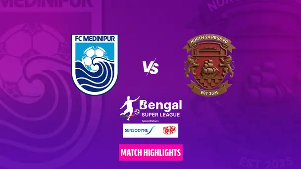 Fc Medinipur Vs North 24 Parganas Fc - Highlights
