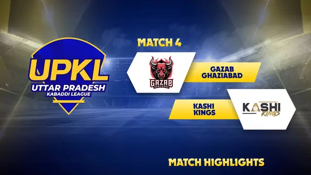 Gazab Ghaziabad Vs Kashi Kings - Highlights