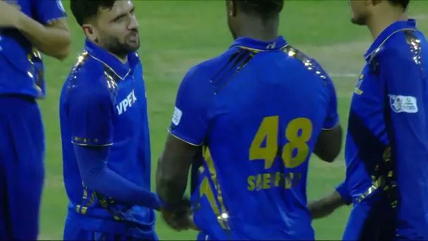 CAUGHT! Russell fails to generate power and chips it straight to Shepherd