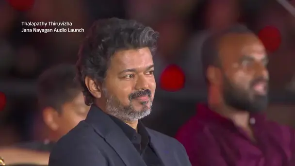 Prabhu Deva and Vijay Set the Stage on Fire - Jananayagan Audio Launch