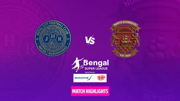 JHR Royal City FC Malda | Murshidabad Vs North 24 Parganas FC - Highlights