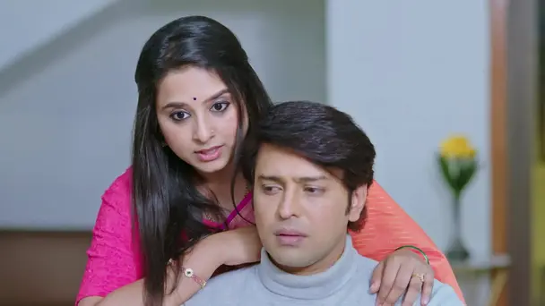 Narasimha Comes across Santosh at a Temple