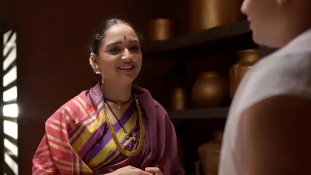Venkatanatha’s Antics Amuse Saraswati in the Kitchen