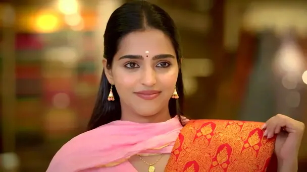 Meenakshi Selects the Wedding Sari