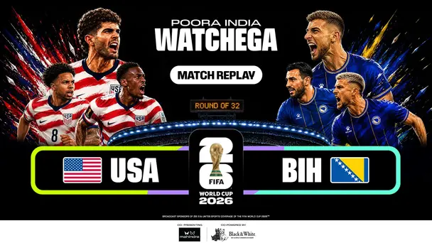 USA Vs BIH | Match Replay | FIFA World Cup 2026