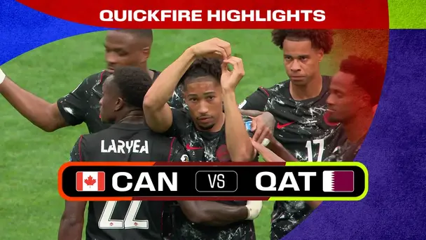 CAN Vs QAT | Quickfire Highlights | FIFA World Cup 2026