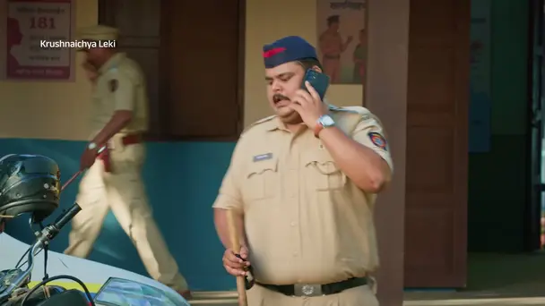 Gauri Writes a Message for Shankar on His Bike - Krushnaichya Leki - Promo