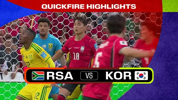 RSA Vs KOR | Quickfire Highlights | FIFA World Cup 2026