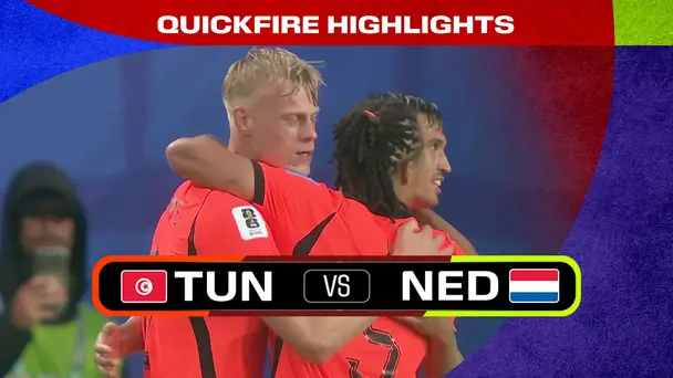 TUN Vs NED | Quickfire Highlights | FIFA World Cup 2026