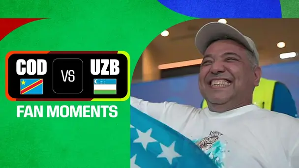 COD Vs UZB | Fan Moments | FIFA World Cup 2026