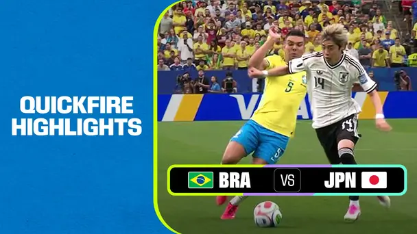BRA Vs JPN | Quickfire Highlights | FIFA World Cup 2026
