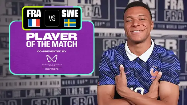 Kylian Mbappé | POTM | FRA Vs SWE