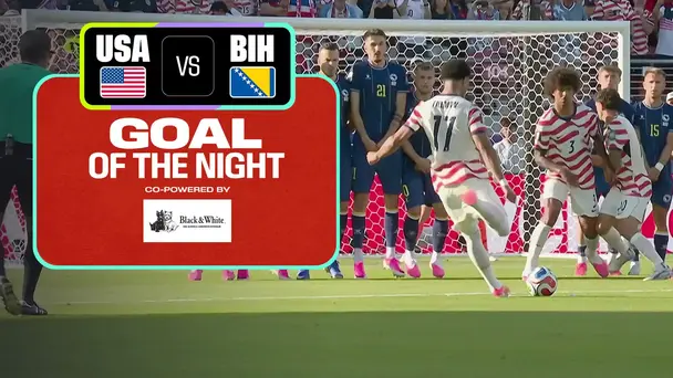 USA Vs BIH | Goal of the Night | FIFA World Cup 2026