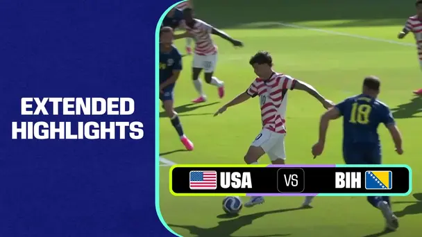 USA Vs BIH | Extended Highlights | FIFA World Cup 2026