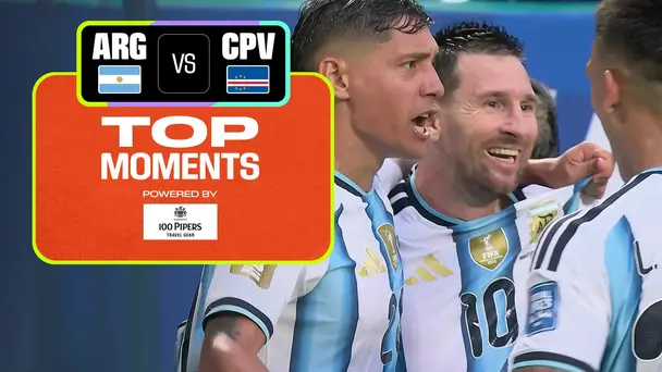 ARG Vs CPV | Top Moments | FIFA World Cup 2026