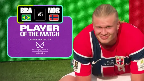 Erling Haaland | POTM | BRA Vs NOR