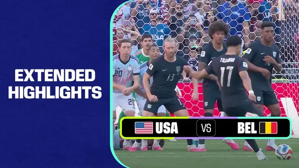 USA Vs BEL | Extended Highlights | FIFA World Cup 2026