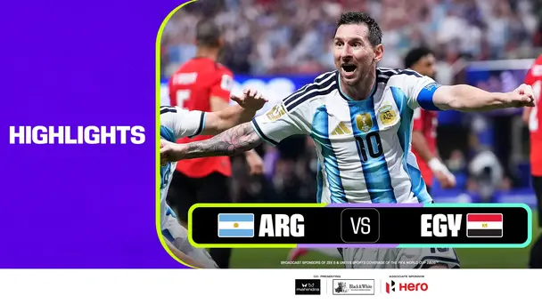 ARG Vs EGY | Highlights | FIFA World Cup 2026