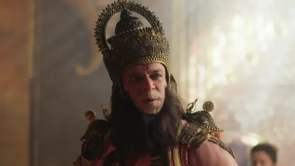 Anjana gives birth to her child - Ramabhaktha Hanumantha