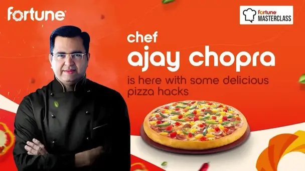 Healthy and delicious pizza by Chef Ajay Chopra