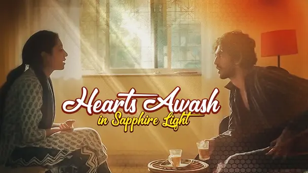 Hearts  Awash in Sapphire Light